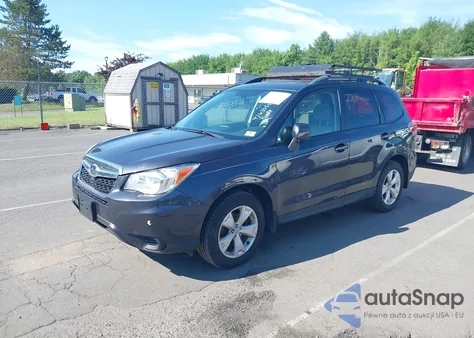 2015 Subaru Forester 2.5I Premium from USA, damaged, VIN JF2SJADC0FH494727